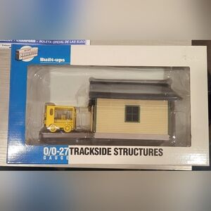 Walthers Cornerstone Built Ups O/027 Speeder Shed And Speeder